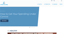 Desktop Screenshot of afterfiftyliving.com